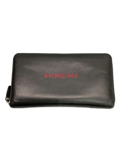 BALENCIAGA Everyday Leather Wallet "Black"
