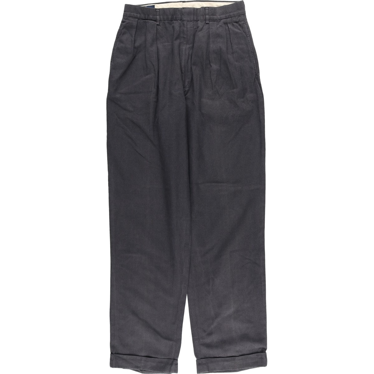 古着 ラルフローレン Ralph Lauren POLO by Ralph Lauren ツータック スラックスパンツ メンズw29相当/eaa604360