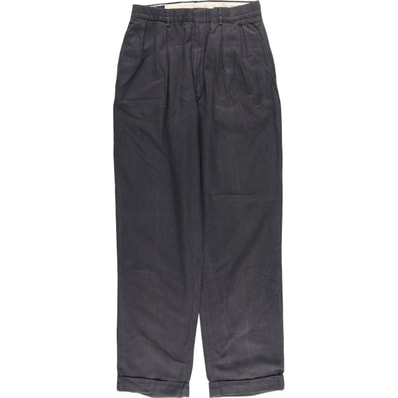 古着 ラルフローレン Ralph Lauren POLO by Ralph Lauren ツータック スラックスパンツ メンズw29相当/eaa604360