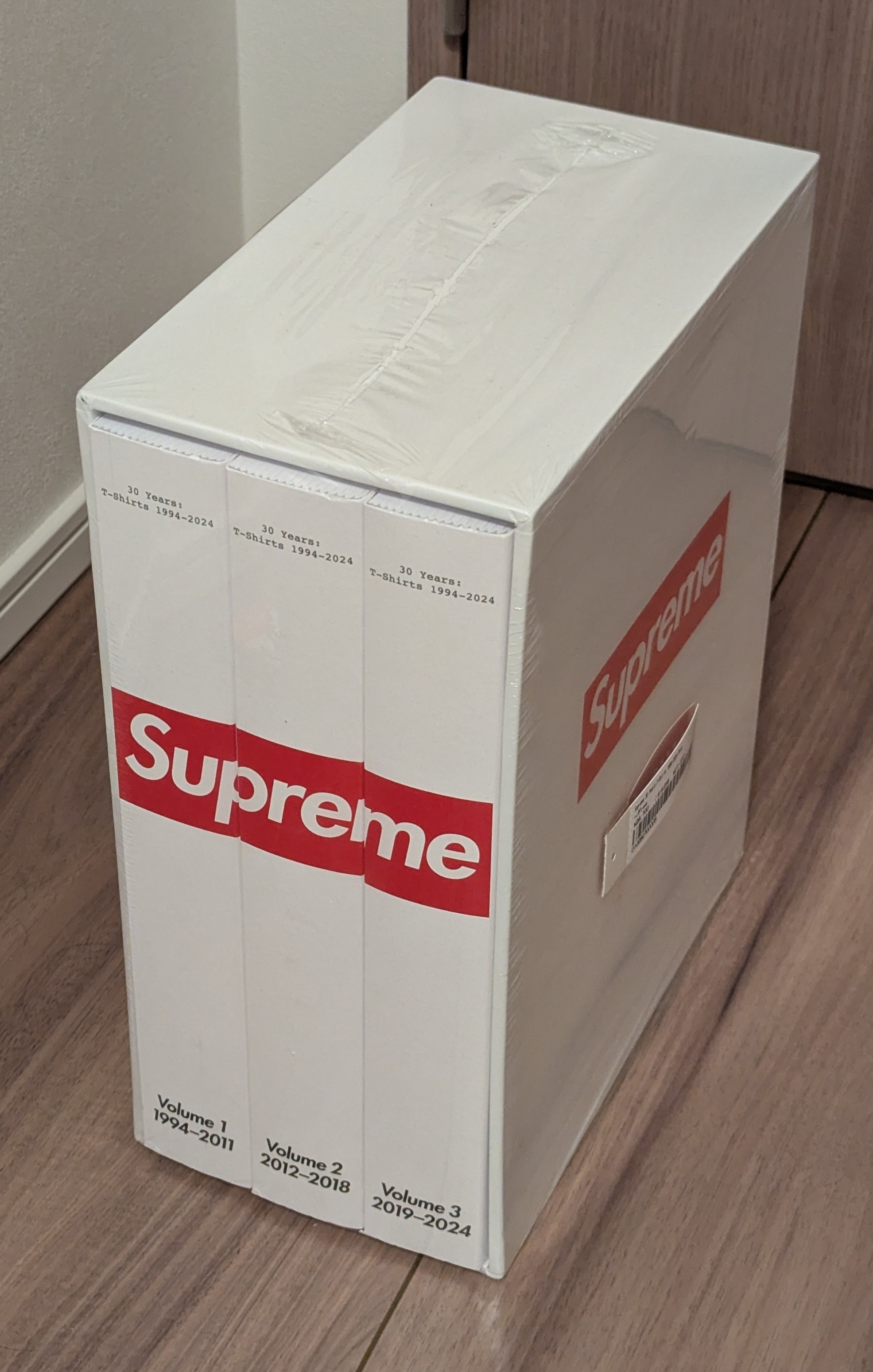 Supreme 30 Years T-Shirts 1994-2024 Book (3-Volumes) "White"