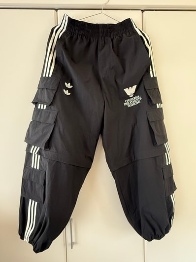 adidas x Willy Chavarria Cargo Zip Pants "Black"