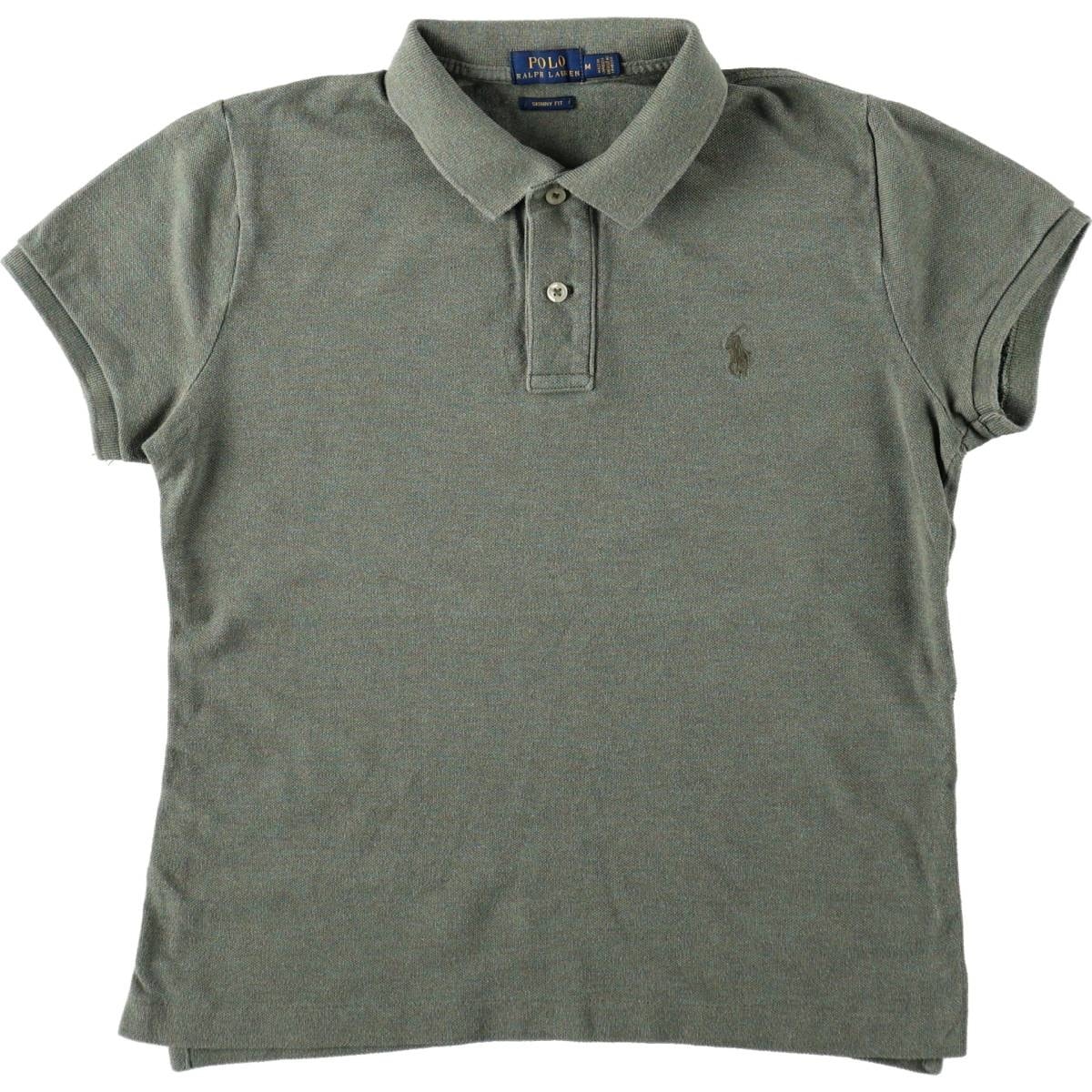 古着 ラルフローレン Ralph Lauren POLO RALPH LAUREN SKINNY FIT 半袖 ポロシャツ レディースM相当/eaa668405