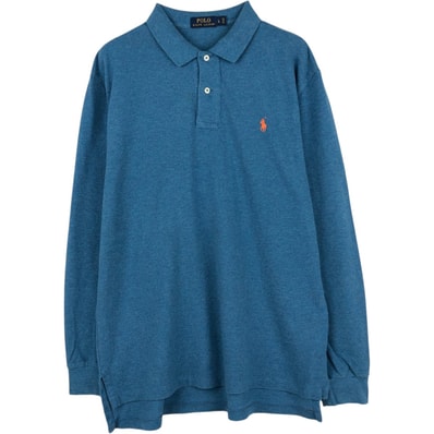 古着 ラルフローレン Ralph Lauren POLO RALPH LAUREN 長袖 ポロシャツ メンズL相当/eaa667105