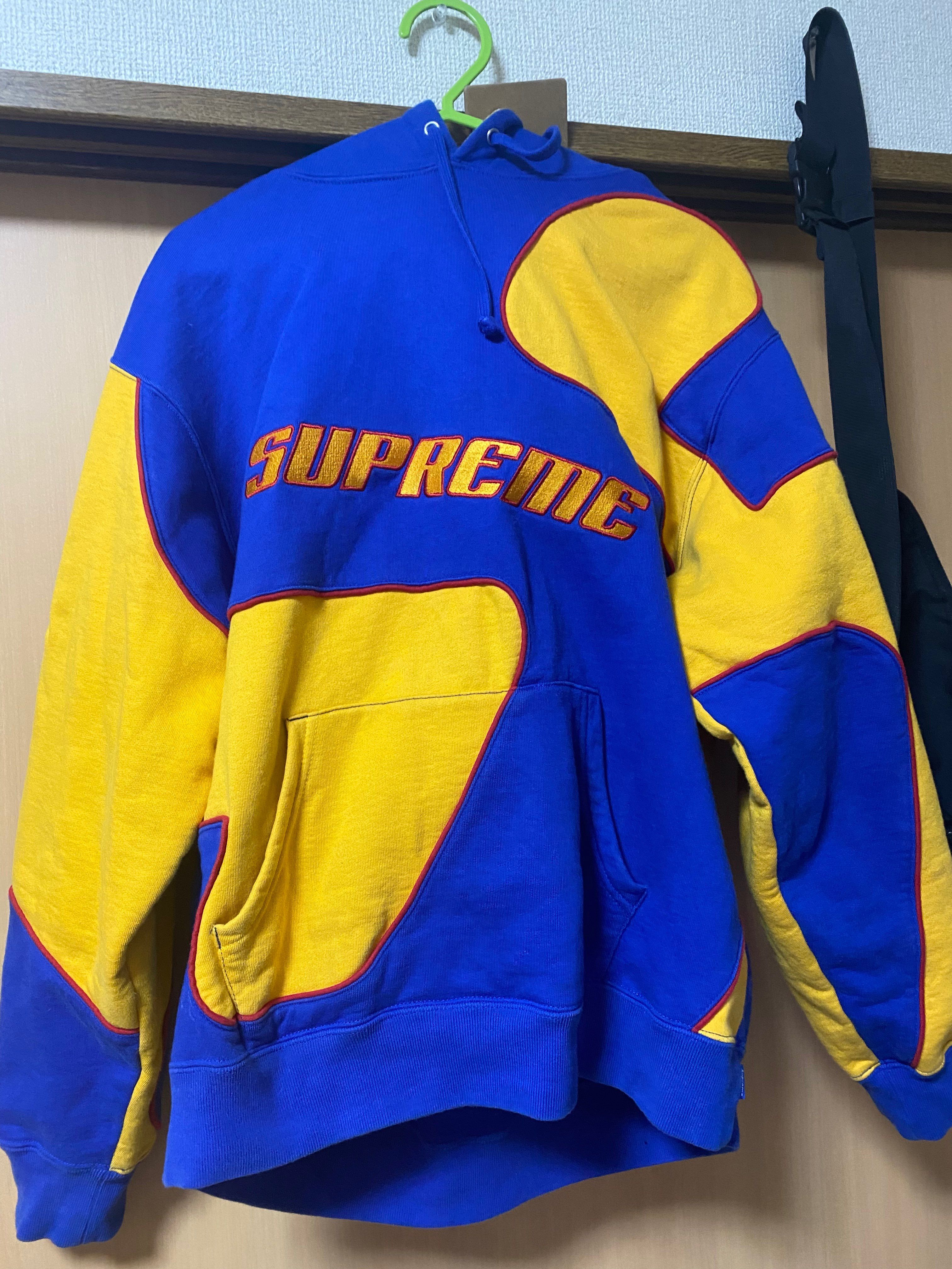 Supreme Corner Label Hooded Sweatshirt "White"