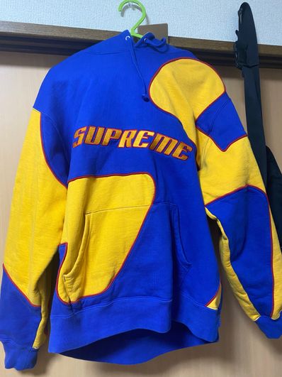 Supreme Corner Label Hooded Sweatshirt "White"