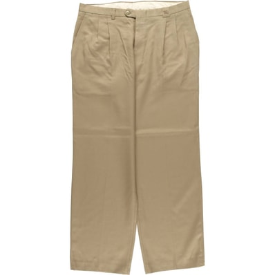 古着 バーバリー Burberry's BURBERRYS OF LONDON ツータック ウールパンツ スラックス メンズw34相当/eaa558471