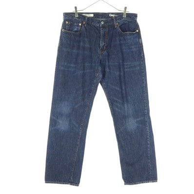 GAP ギャップ ストレートデニムパンツ w34 ブルー