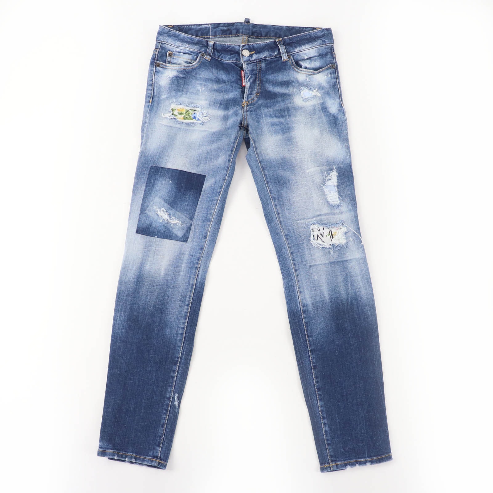 美品 ディースクエアード デニムパンツ インディゴ 40 S75LB0589