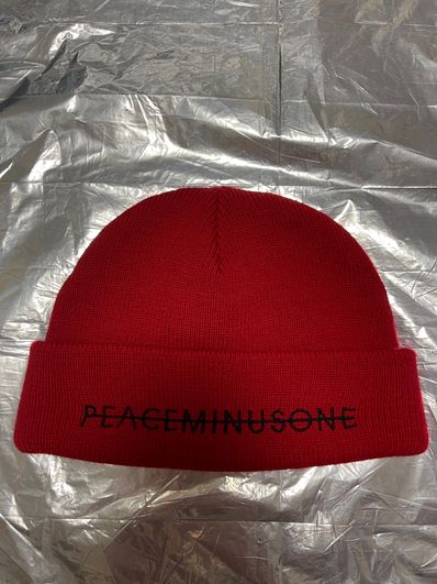 peaceminusone ビーニー レッド