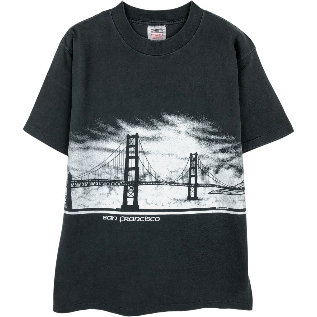 古着 80年代 オニータ ONEITA San Francisco サンフランシスコ スーベニアTシャツ USA製 メンズL相当 ヴィンテージ/eaa664322