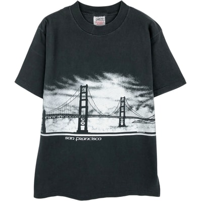 古着 80年代 オニータ ONEITA San Francisco サンフランシスコ スーベニアTシャツ USA製 メンズL相当 ヴィンテージ/eaa664322