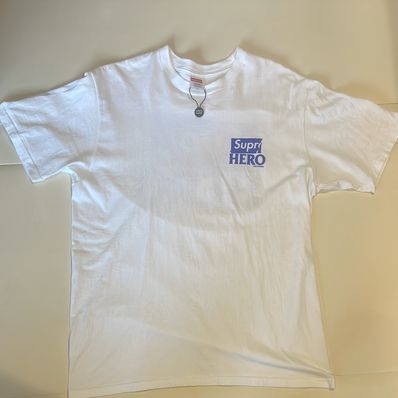 Supreme / ANTIHERO Dog Tee "White"
