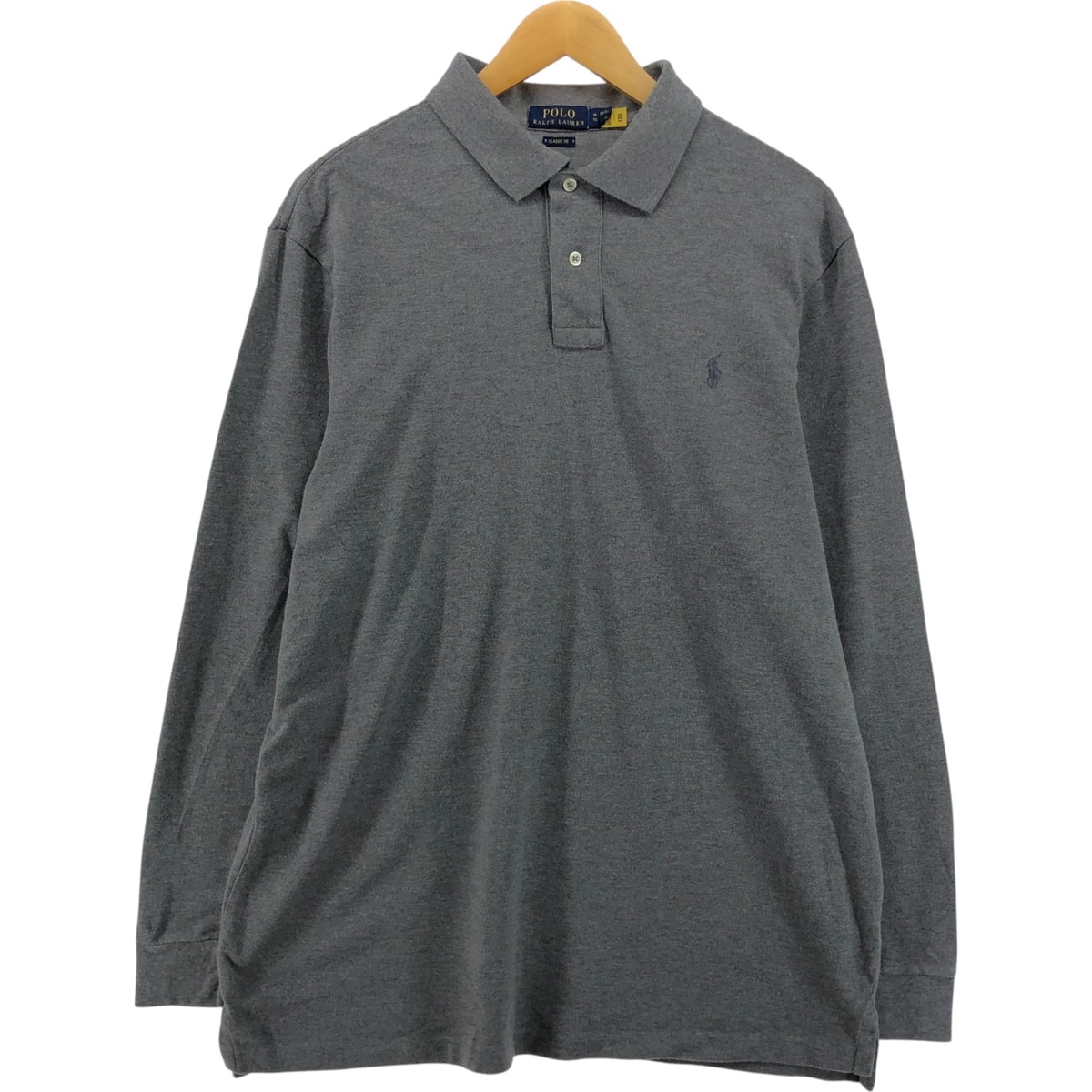 古着 ラルフローレン Ralph Lauren POLO RALPH LAUREN CLASSIC FIT 長袖 ポロシャツ メンズXL相当/eaa559629