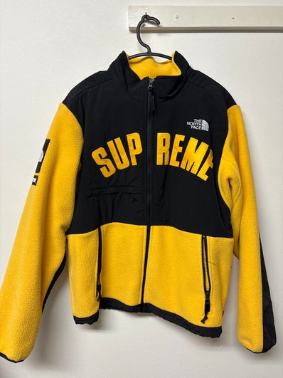 Supreme x The North Face Arc Logo Denali Fleece Jacket "Yellow"