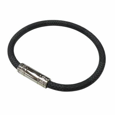 美品 ルイヴィトン ダミエグラフィット ブラスレ キープイット バングル