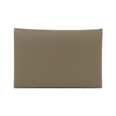 【未使用品】エルメス カルヴィ 044164CK カードケース