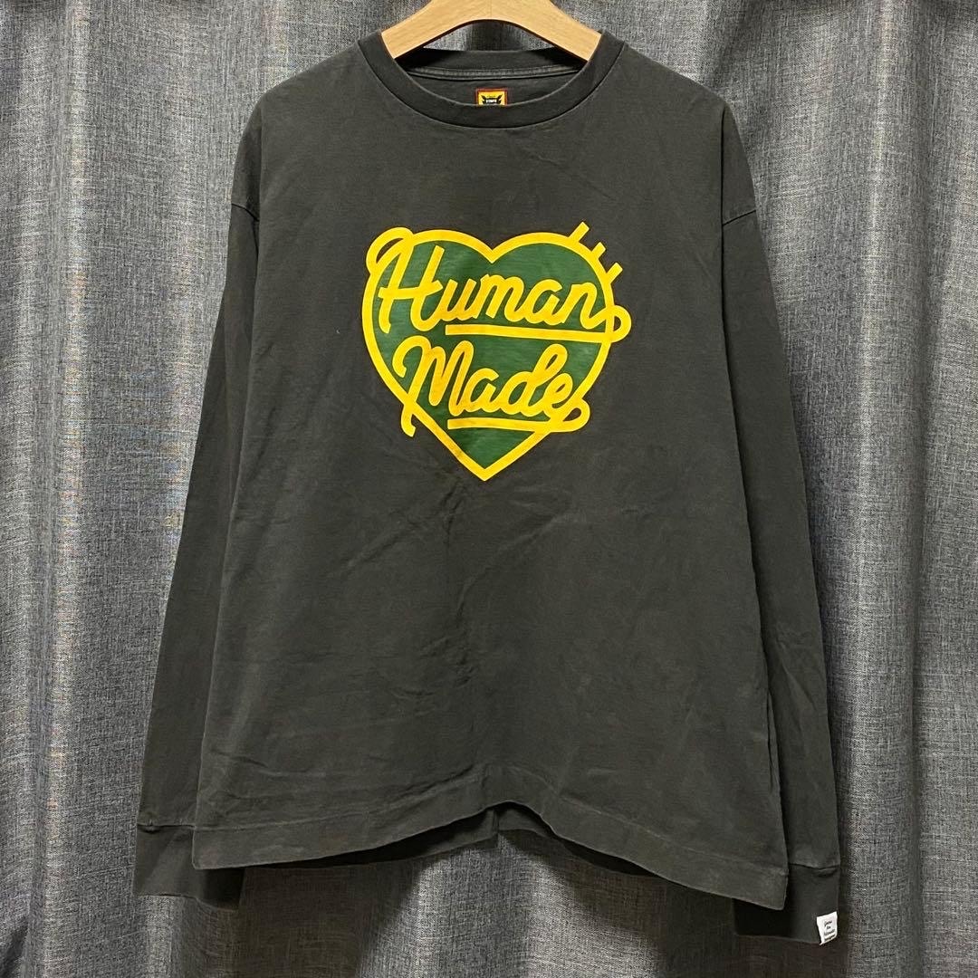 ヒューマン メイド グラフィック L/S Tシャツ #4 "ブラック"
