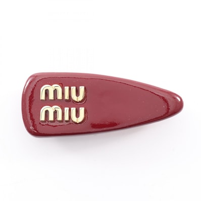 ミュウ ミュウ Miu Miu 衣料品 エナメルレザー レディース ボルドー系 5IF09269F0D27 【新品】