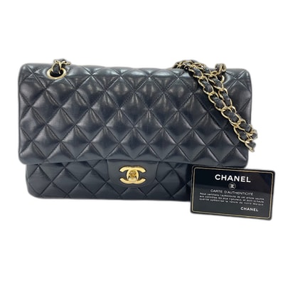 シャネル CHANEL マトラッセ 25 ショルダーバッグ ラムスキン【中古】