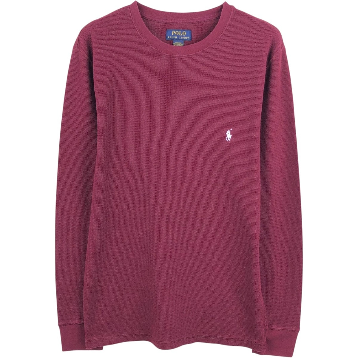 古着 ラルフローレン Ralph Lauren POLO RALPH LAUREN SLEEPWEAR サーマルロングTシャツ メンズM相当/eaa660297