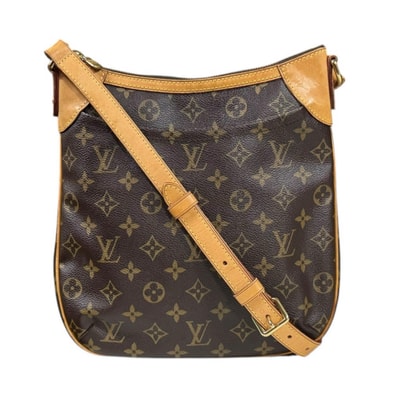 ルイヴィトン オデオンPM モノグラム ショルダーバッグ モノグラムキャンバス M56390 ブラウン レディース LOUIS VUITTON 中古
