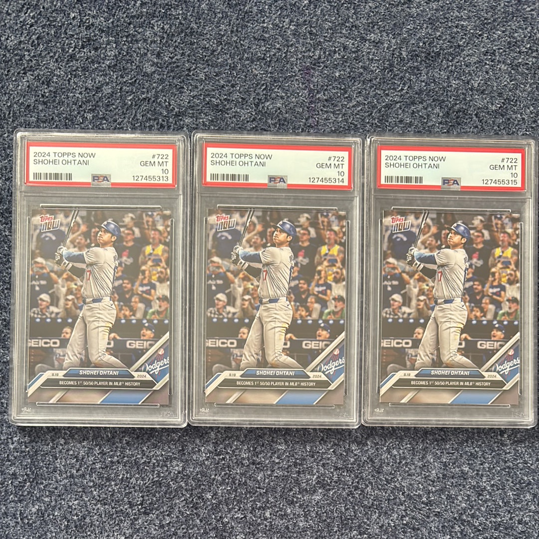 大谷翔平 [722](2024 MLB トップスナウカード「50/50 Club 9/19/24」)