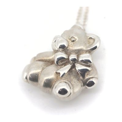 ティファニー ベアモチーフ ネックレス SV925(シルバー925)