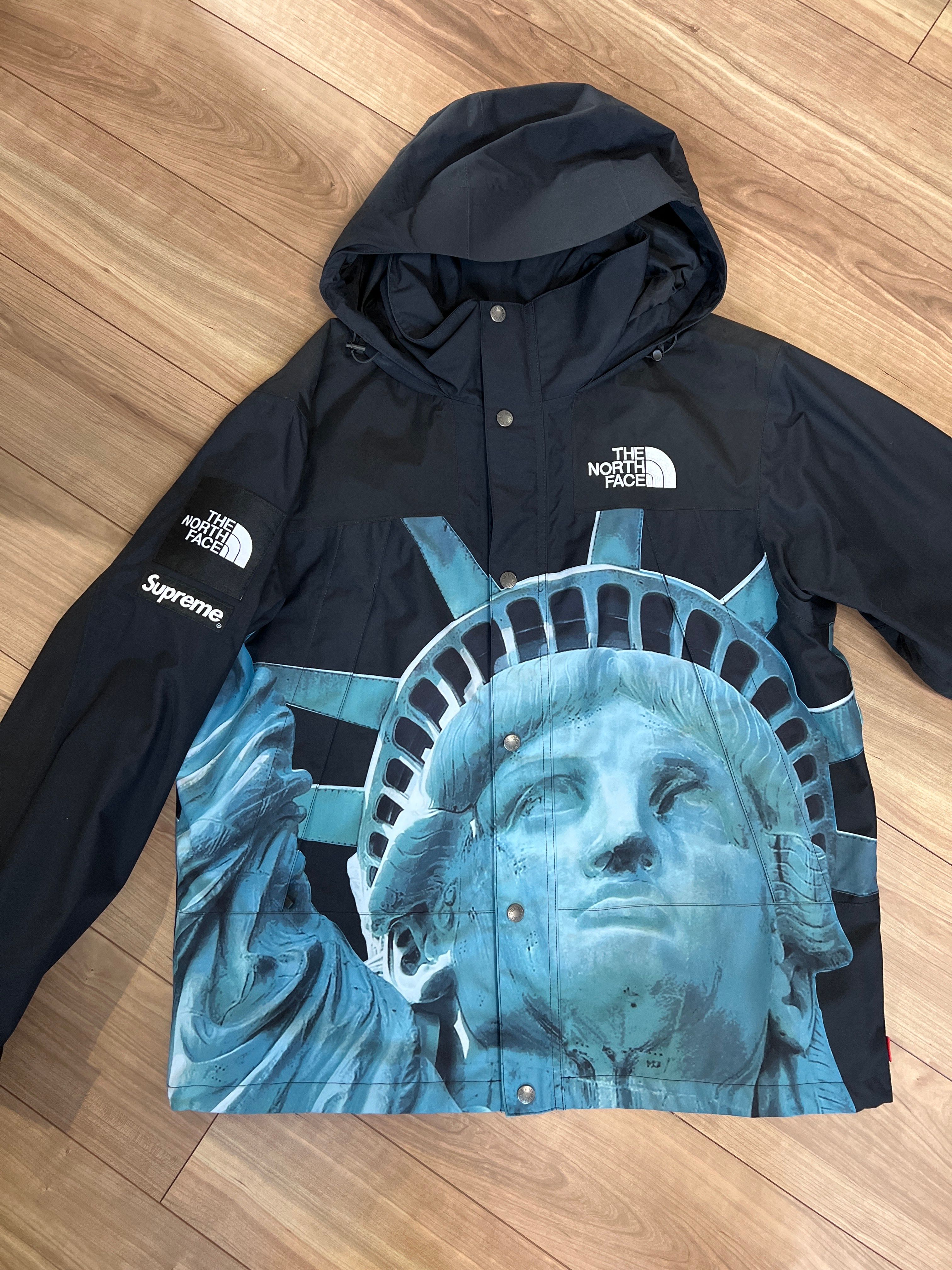 Supreme x The North Face Statue of Liberty Mountain Jacket "Black"
