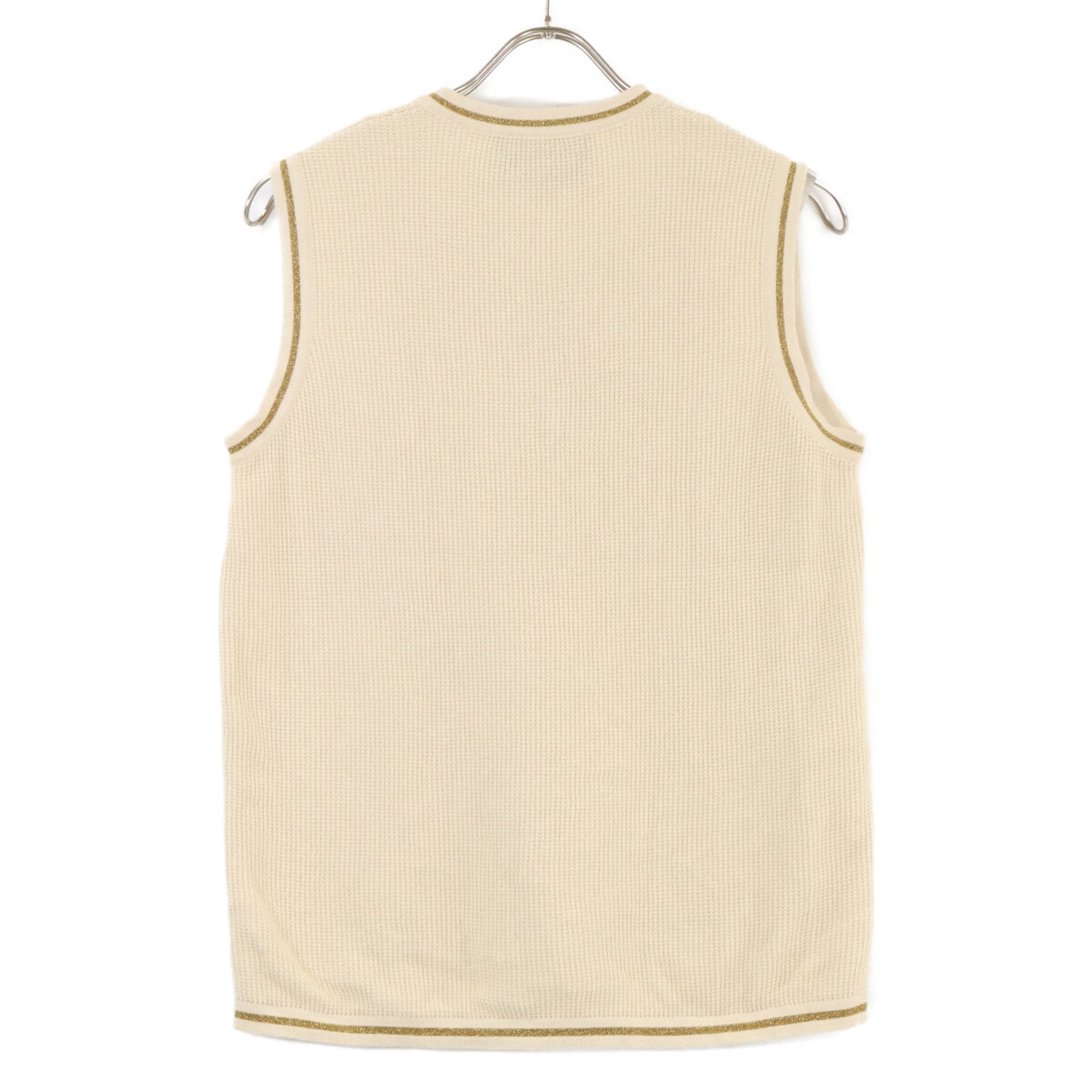 グッチ 【国内正規】653334 グリッターライン ケーブルニット ベスト M
