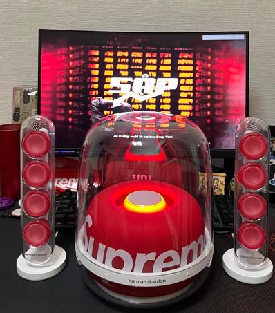 Supreme x Harman Kardon Soundsticks "White"