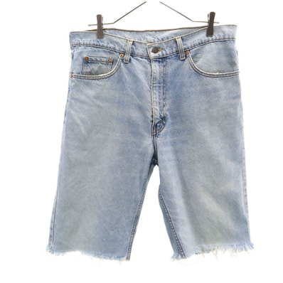 Levi's リーバイス 90s オールド デニムショートパンツ W36 ウォッシュブルー