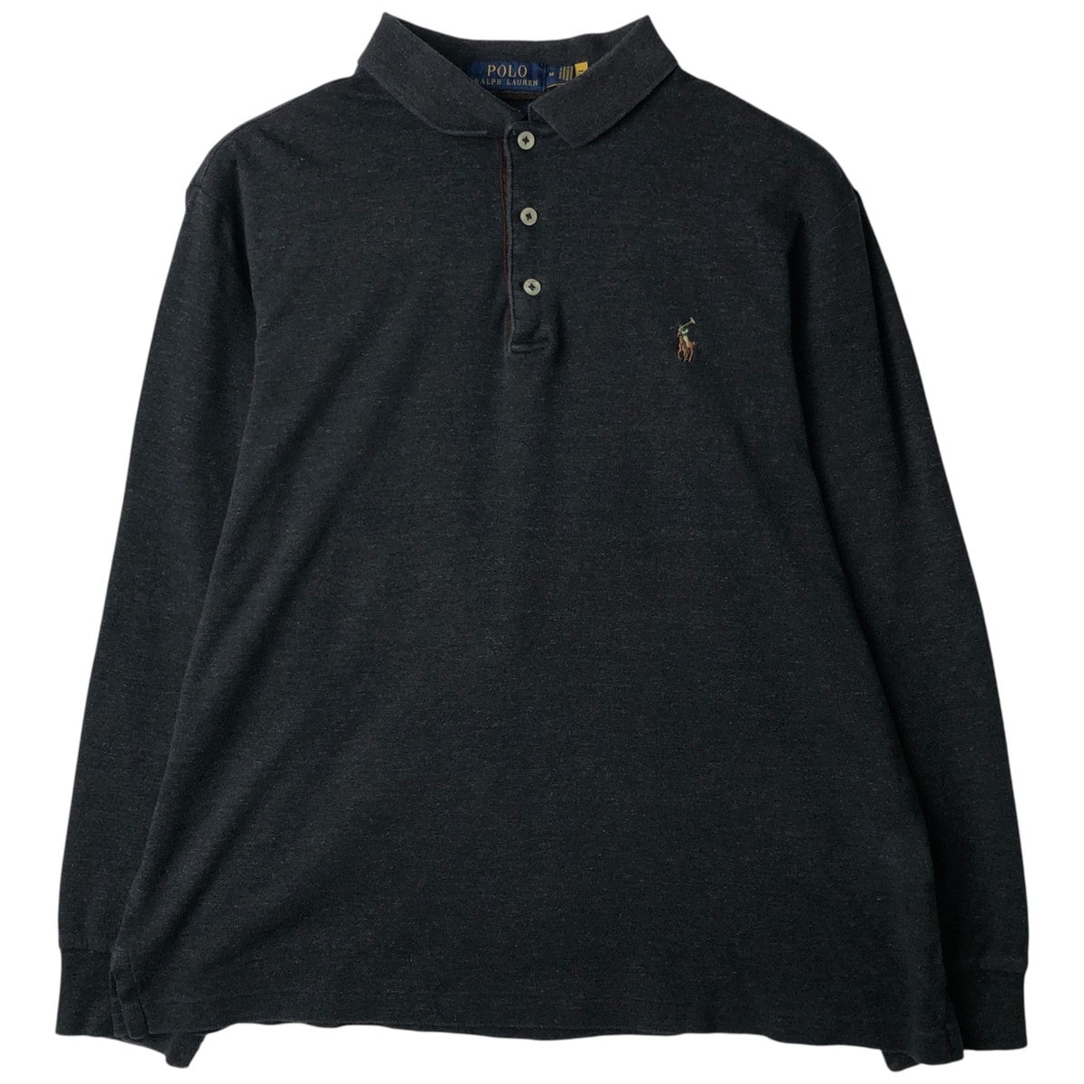 古着 ラルフローレン Ralph Lauren POLO RALPH LAUREN CLASSIC FIT 長袖 ポロシャツ メンズM相当/eaa617127