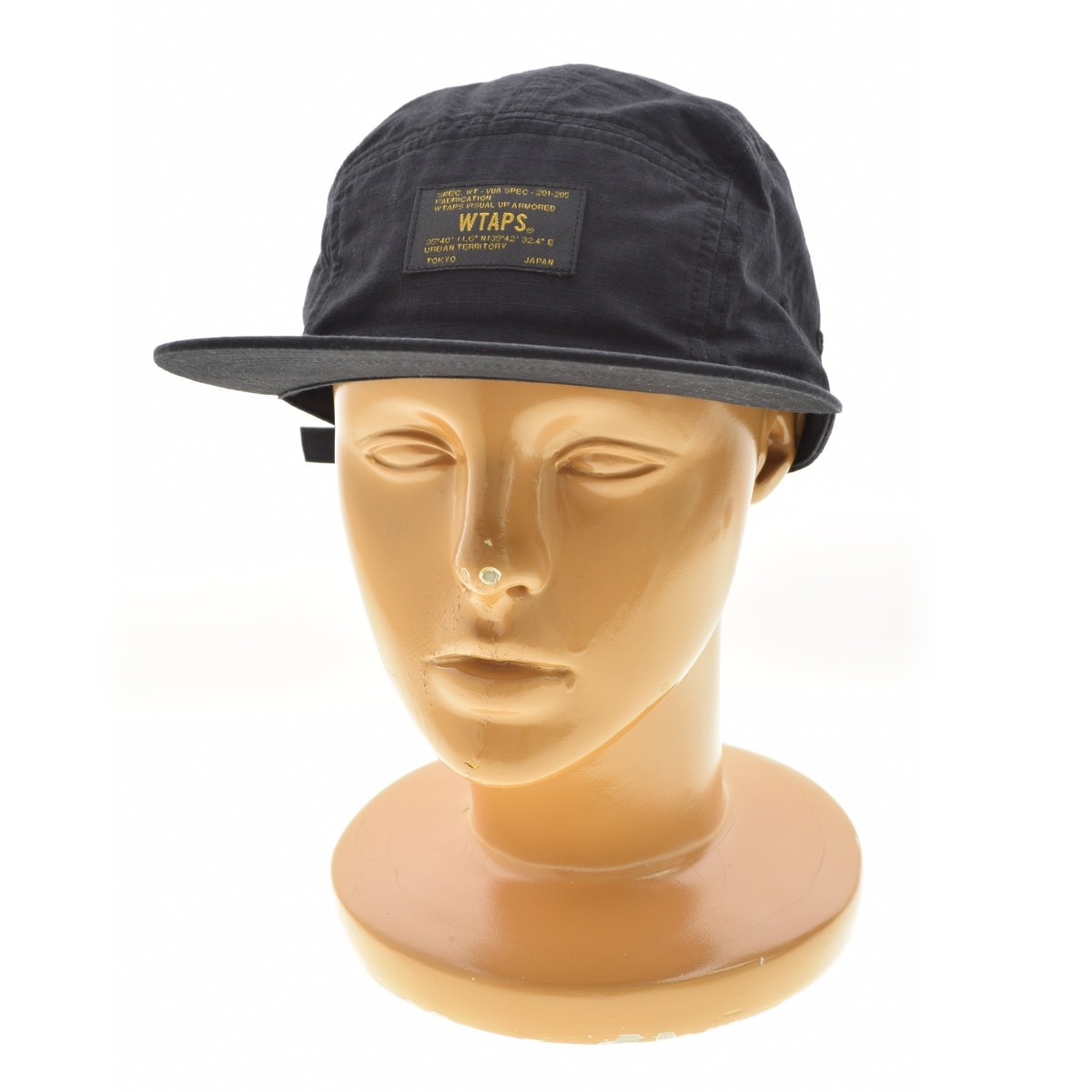 WTAPS T-5 03 / Cap / Cotton. Ripstop "Black"