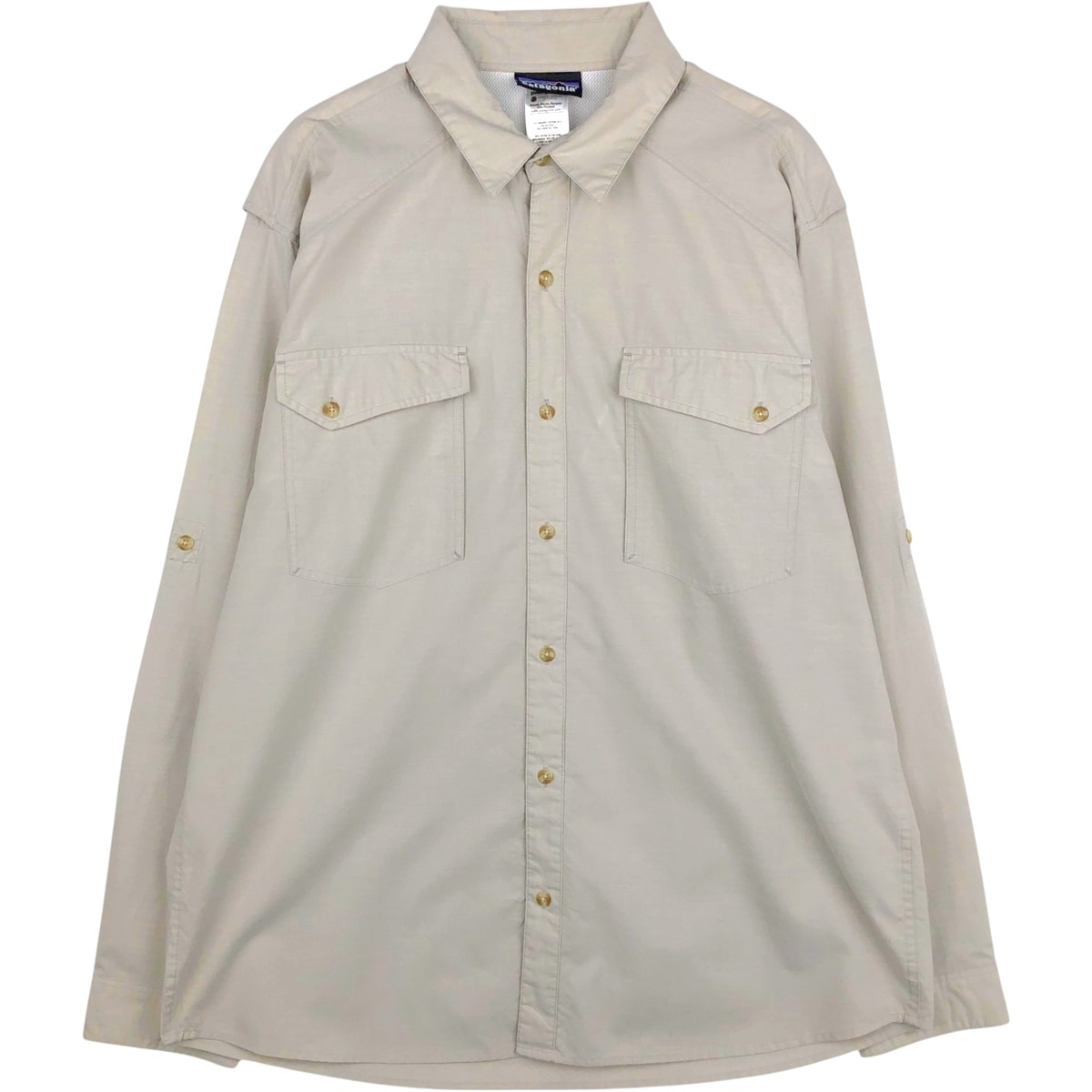 古着 パタゴニア Patagonia 52230SP12 スリック カーム シャツ 長袖 フィッシングシャツ メンズL相当/eaa643860