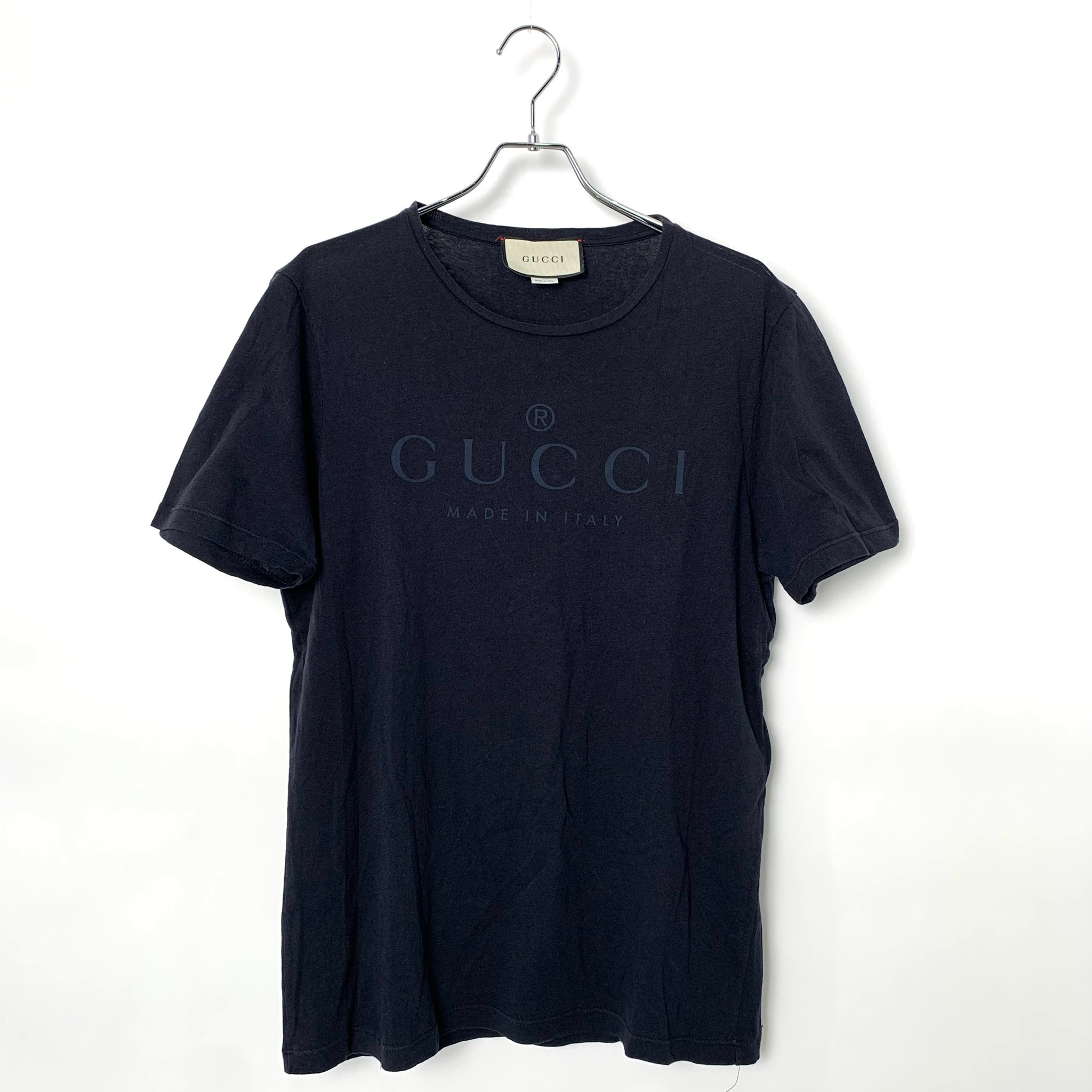 GUCCI トーナルロゴ クルーネック Tシャツ