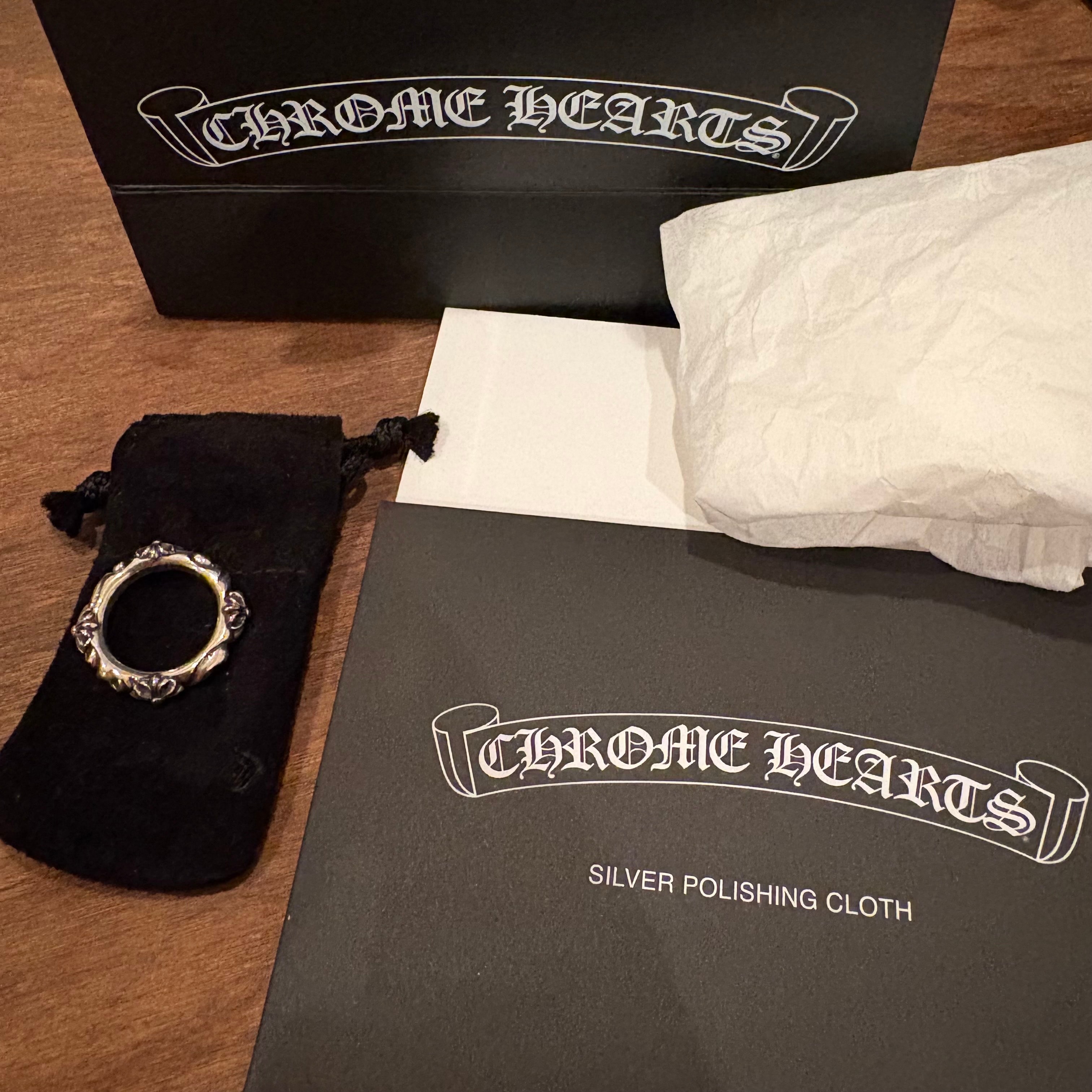 Chrome Hearts SBT Band Ring "Silver"
