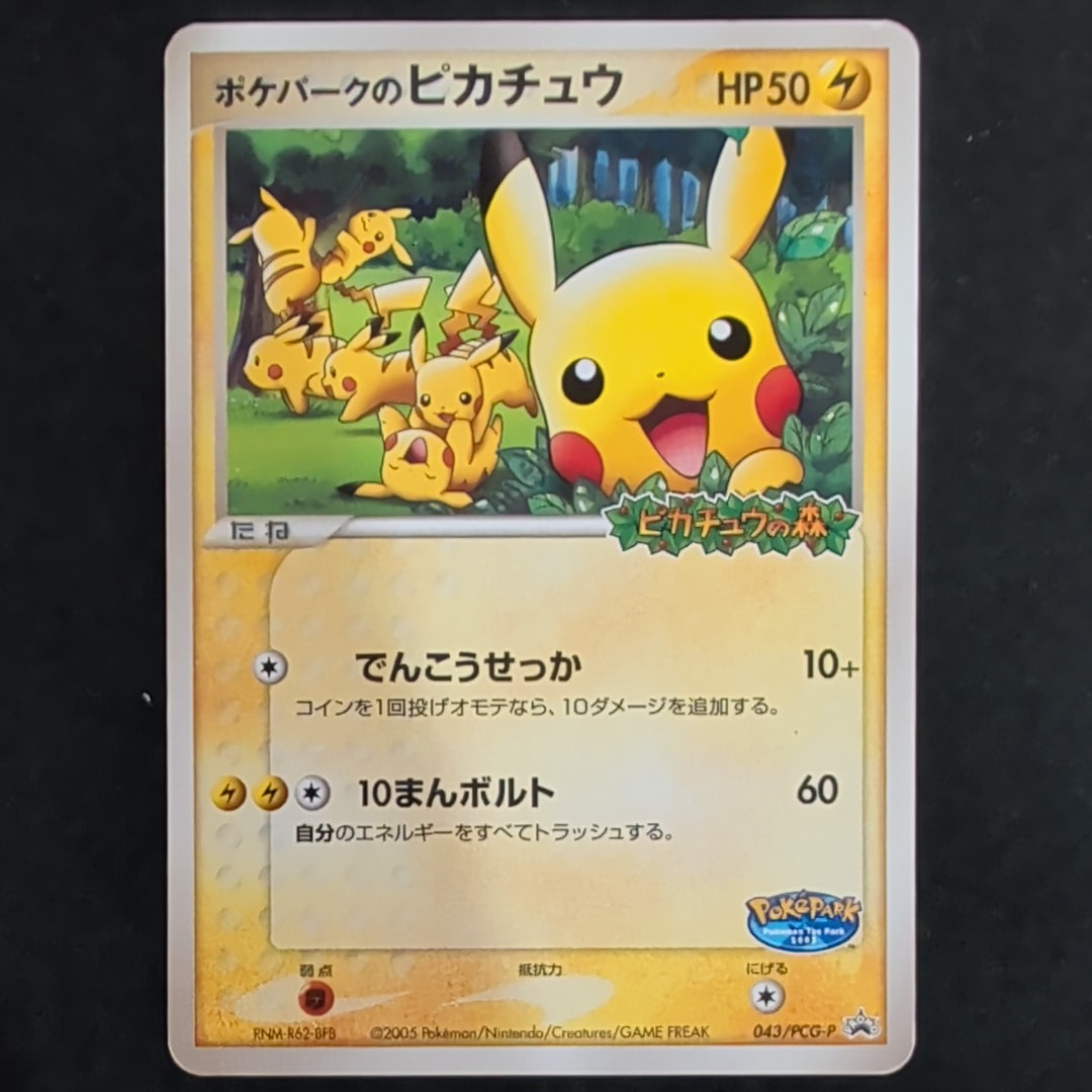 状態D】ポケパークのピカチュウ P [PCG-P 043](プロモーションカード