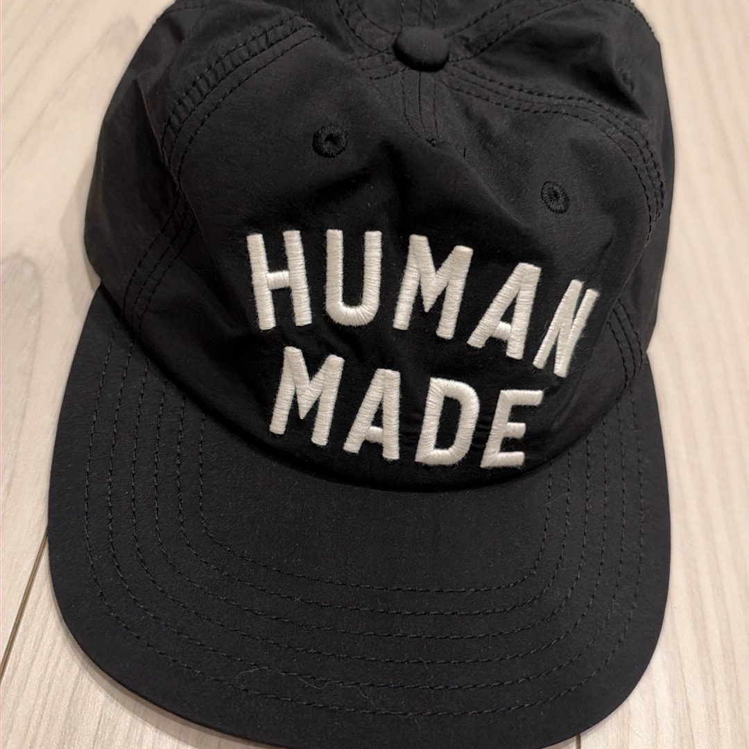 HUMAN MADE 5Panel Nylon Cap "Black"
