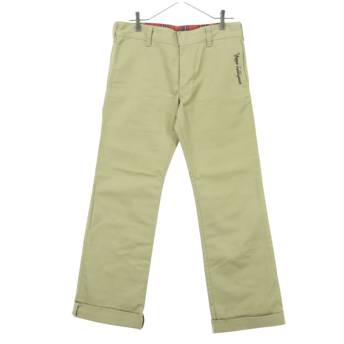 Dickies ディッキーズ ワークパンツ M ベージュ ロールアップ