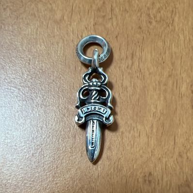 Chrome Hearts # 5 Dagger Charm "Silver"