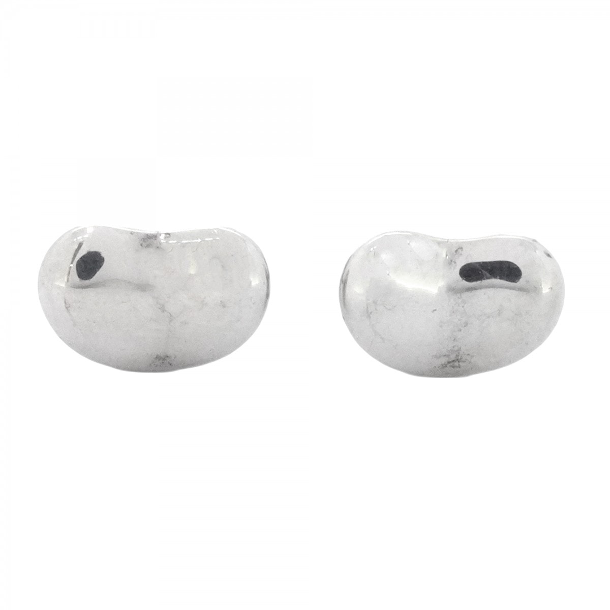 【6jdb0492-k】ティファニー ピアス ビーン シルバー925【中古】レディース