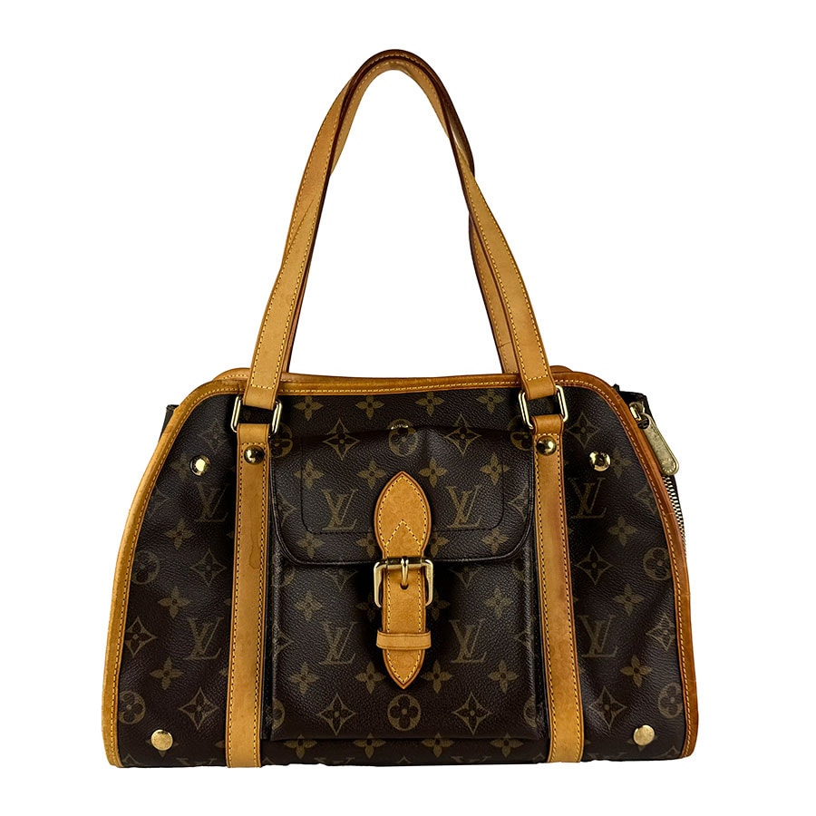 ルイ ヴィトン LOUIS VUITTON ハンドバッグ ペット用バッグ ペットキャリー モノグラム サック バクスターPM モノグラムキャンバス ブラウン レディース M42027【中古】 z10939