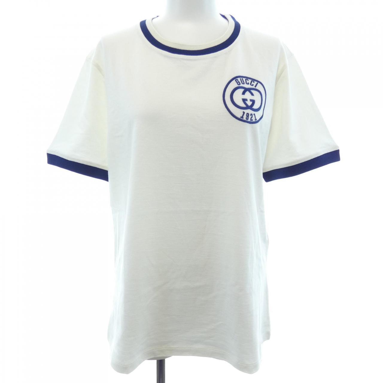 グッチ GUCCI エンブロイダリー コットンジャージー 756596 XJFV8 Tシャツ