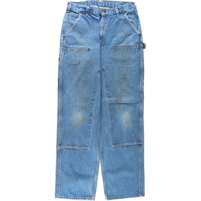 古着 カーハート Carhartt Loose Original Fit ダブルニー デニムペインターパンツ メンズw33相当/eaa672951