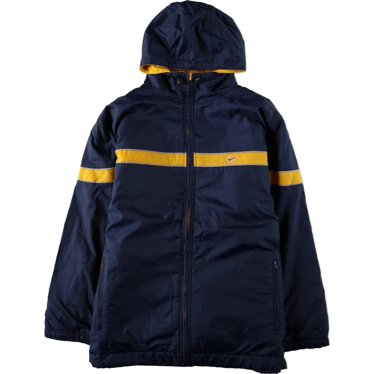 古着 ナイキ NIKE リバーシブル 中綿パーカー パファージャケット メンズL相当/eaa681836