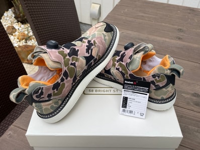 Reebok 58 BRIGHT ST FURY BOOT AR1392 27cm インスタポンプフューリー ビブラムソール 迷彩 付属品完備