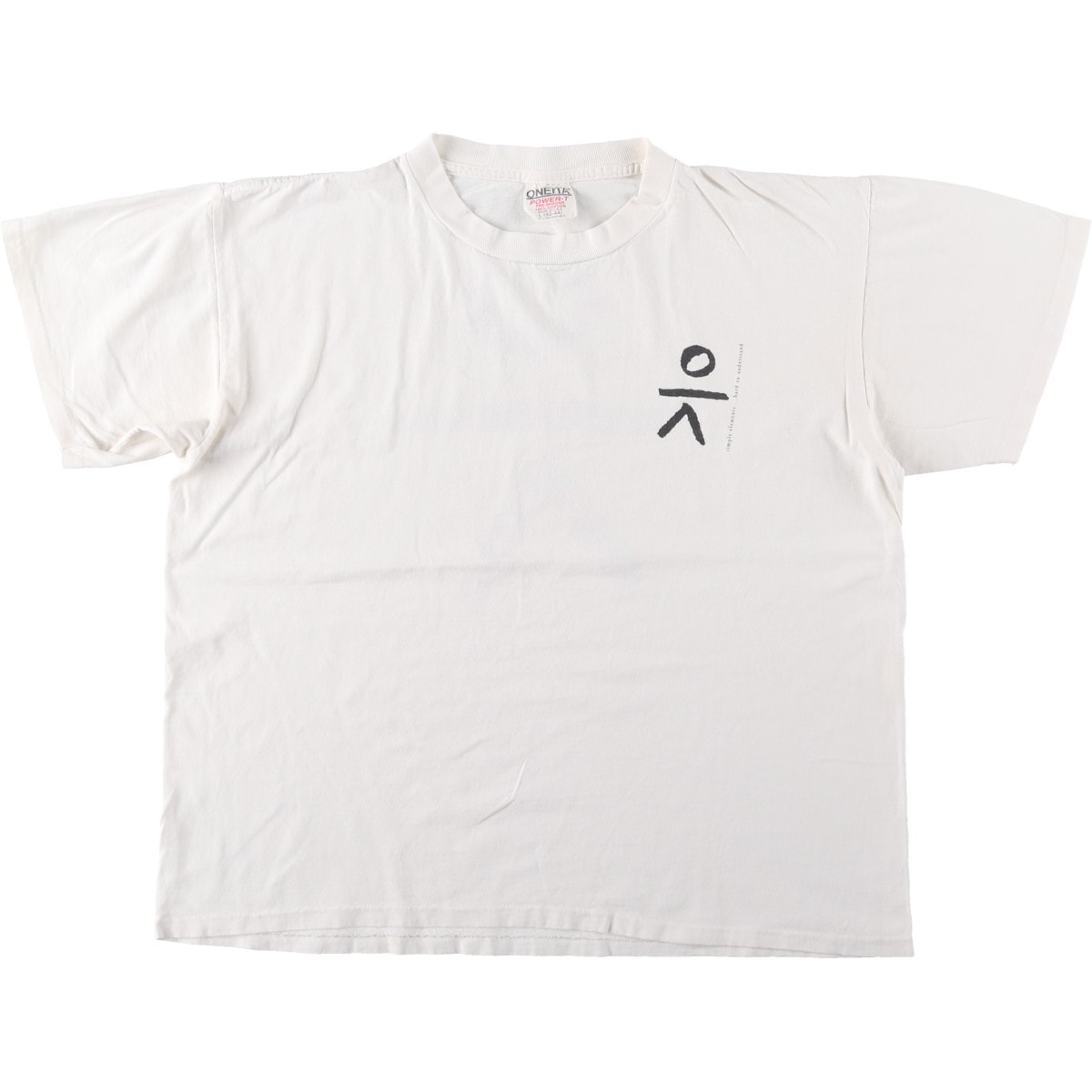 古着 90年代 オニータ ONEITA プリントTシャツ USA製 メンズL相当 ヴィンテージ/eaa661431