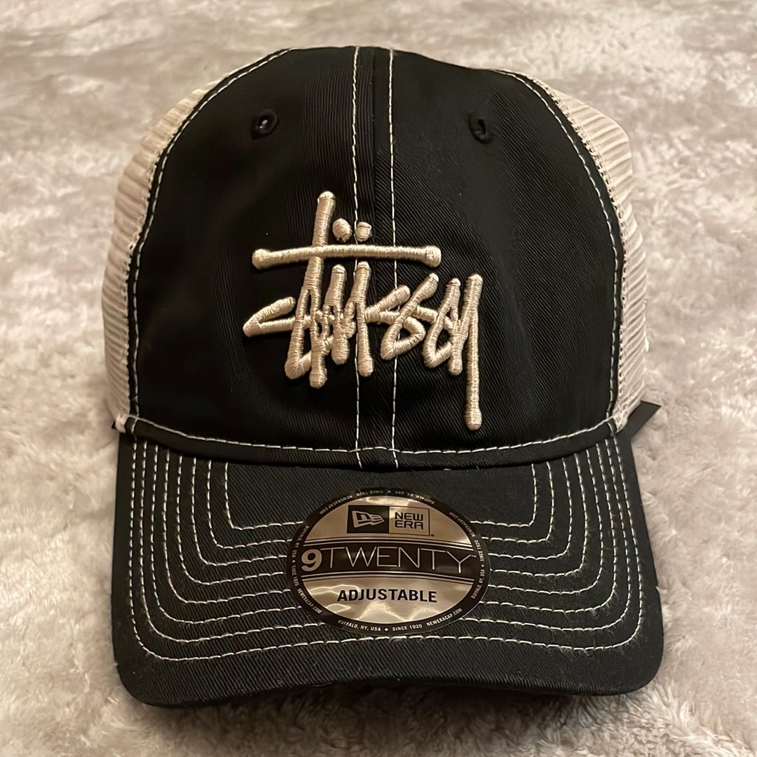 Stussy New Era 9Twenty Basic Trucker "Shade Black"