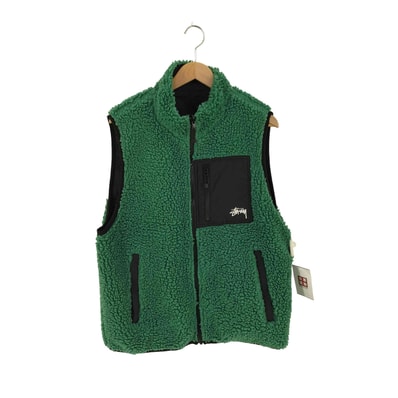 Sherpa Reversible stussy Vest【1141682021446】