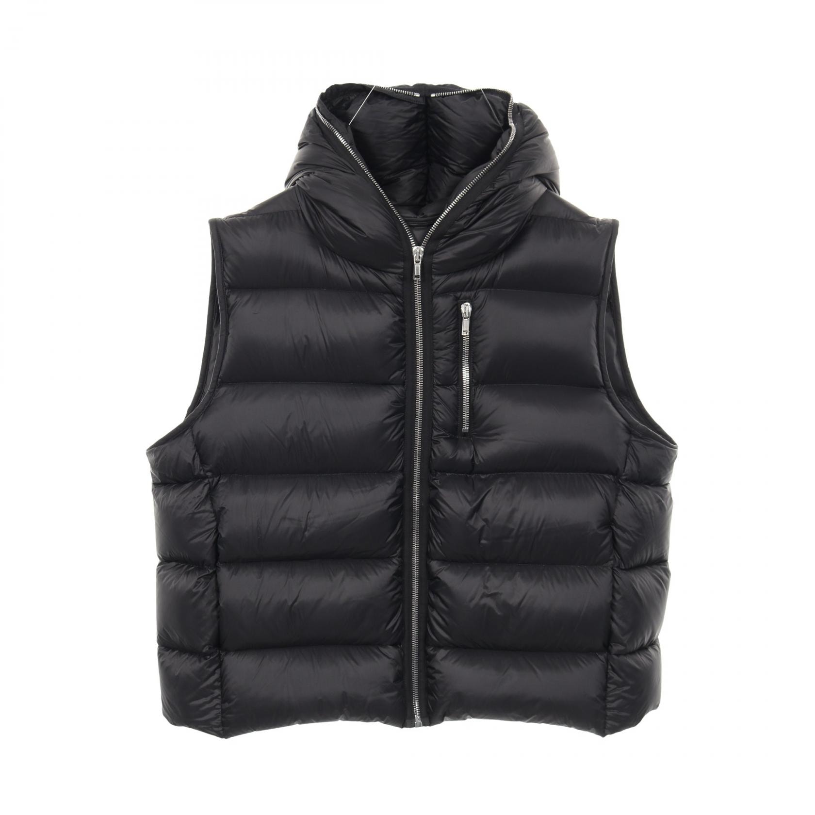 リックオウエンス Rick Owens SEALED VEST ダウンベスト 衣料品 アウター ナイロン メンズ ブラック系 【中古】